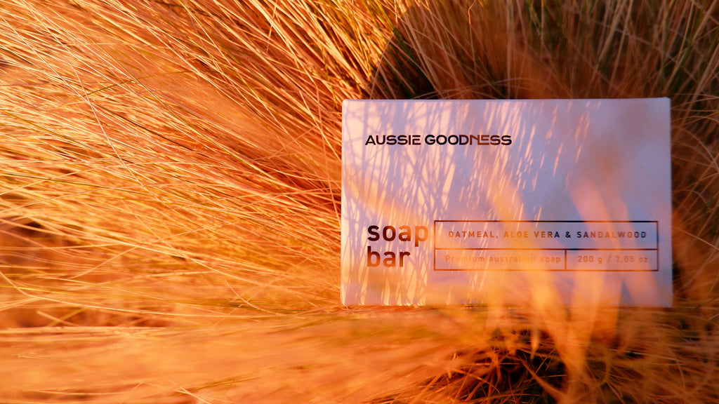 200g Oatmeal, Aloe Vera and Sandalwood Soap